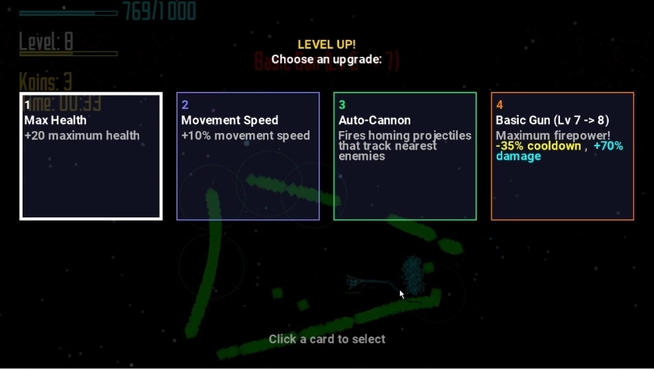 SpaceVector progress