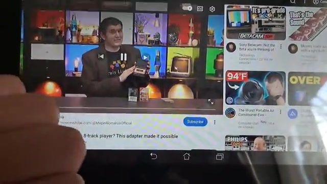 YouTube on Android 4.3 tablet