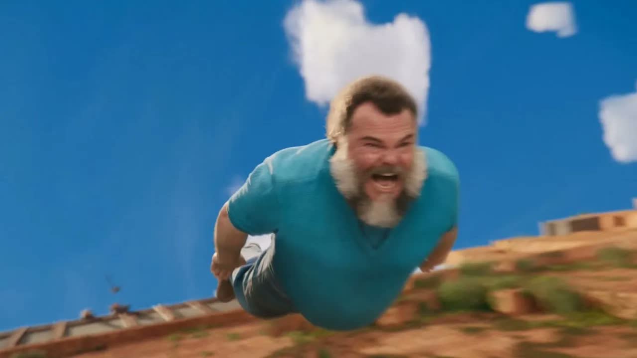 JACK BLACK IN MINECRAFT SONG (I Am Placing Blocks)