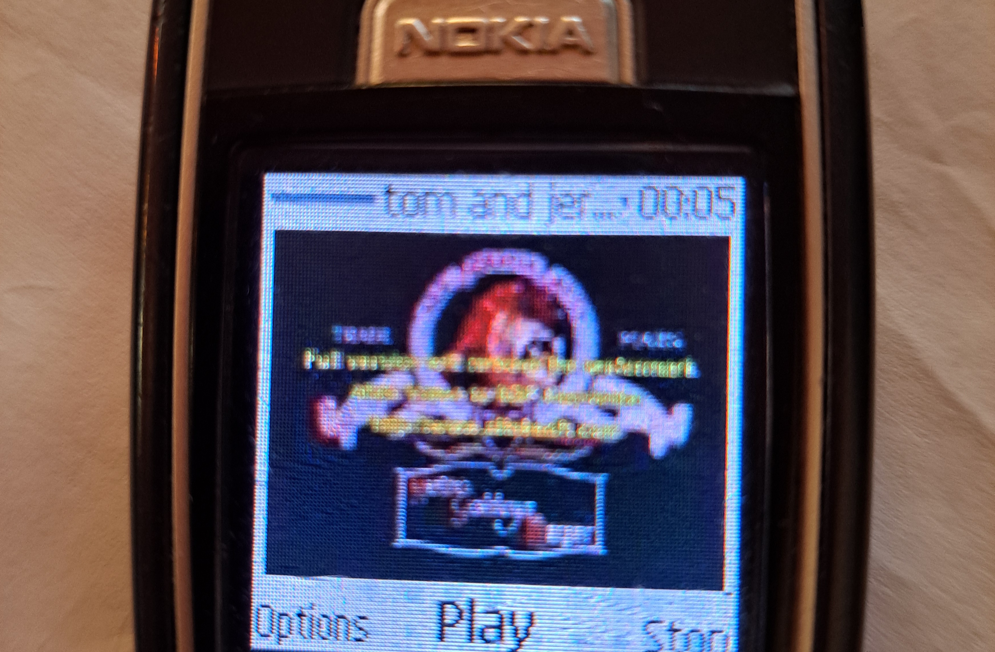 this video can be played on a nokia 6230