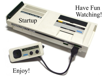 Sega Mark III Startup 